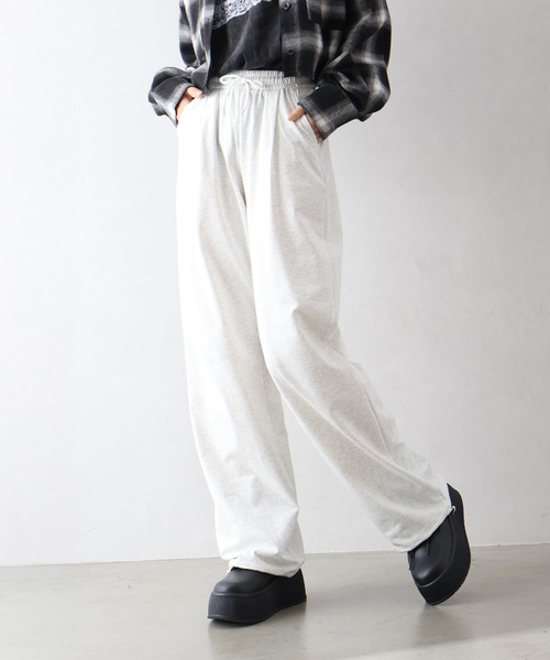 SpRay（スプレイ）の「裾スピンドルパンツ（その他パンツ・レディース・グレー/オートミール・MEDIUM）」の9枚目の写真