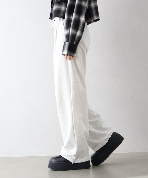 SpRay（スプレイ）の「裾スピンドルパンツ（その他パンツ・レディース・グレー/オートミール・MEDIUM）」の10枚目の写真