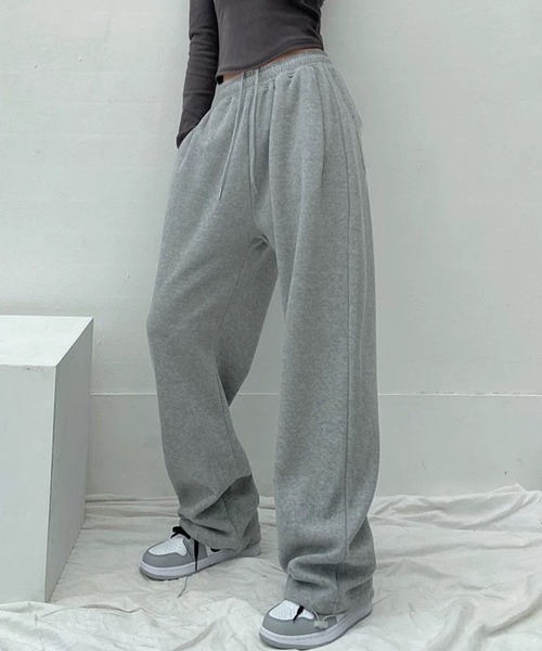 SpRay（スプレイ）の「裾スピンドルパンツ（その他パンツ・レディース・グレー/オートミール・MEDIUM）」の14枚目の写真