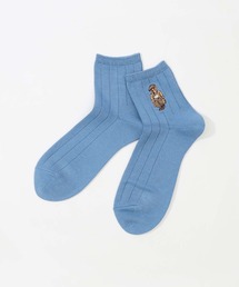 POLO RALPH LAUREN（ポロ ラルフ ローレン）の「POLO RALPH LAUREN オーガニックコットン混 チャールズベア ショートソックス 02012497（ソックス/靴下・メンズ）」