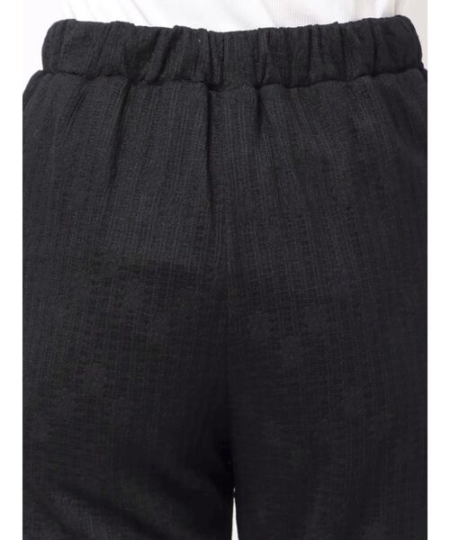 TONAL(トーナル)の「ストレッチレースフリルパンツ(その他パンツ・レディース・ブラック・MEDIUM)」の6枚目の写真