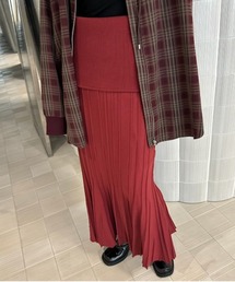 新品　アメリヴィンテージ　ロングスカート　プリーツ Ameri VINTAGE 02220981620 SHINY PLEATS SKIRT プリーツ サイズ