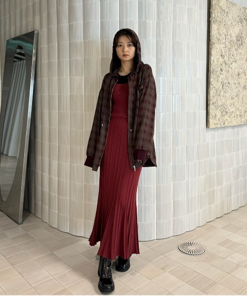 24AW 良品 Ameri UND SWITCH PLEATS SKIRT 24AW 良品 Ameri UND SWITCH PLEATS SKIRT
