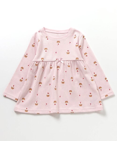 apres les cours（アプレレクール）の「GIRLSバラエティワッフルパジャマ（ルームウェア/パジャマ・キッズ・ラベンダー/ピンク/サックスブルー/アイボリー・80/110/120/130/90/100）」の17枚目の写真