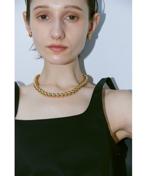 BIGボールチェーンネックレス（ネックレス）｜un/neu（アンノイ）の