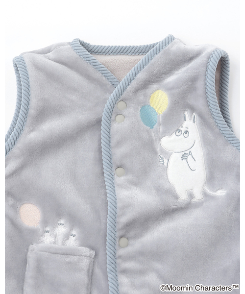 kladskap（クレードスコープ）の「【MOOMIN】風船ムーミンスリーパー（その他ベビー用品・キッズ・ライトグレー・F）」の6枚目の写真