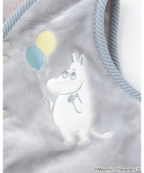 kladskap（クレードスコープ）の「【MOOMIN】風船ムーミンスリーパー（その他ベビー用品・キッズ・ライトグレー・F）」の7枚目の写真