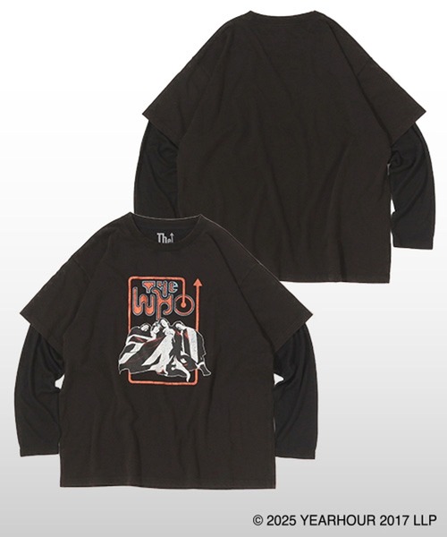 PAGEBOY（ページボーイ）の「THE WHO ロンT（Tシャツ/カットソー・レディース・ブラック/サックスブルー・FREE）」の3枚目の写真