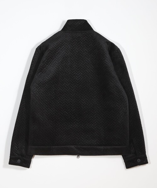 MEN'S BIGI（メンズビギ）の「ベロアキルトステッチブルゾン（ブルゾン・メンズ・ブラック/モカ・04/03/02/01）」の20枚目の写真