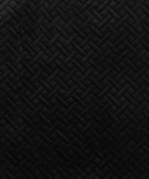 MEN'S BIGI（メンズビギ）の「ベロアキルトステッチブルゾン（ブルゾン・メンズ・ブラック/モカ・04/03/02/01）」の6枚目の写真