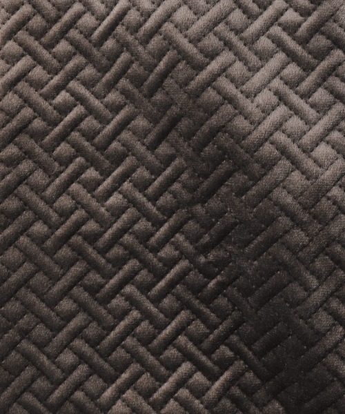 MEN'S BIGI（メンズビギ）の「ベロアキルトステッチブルゾン（ブルゾン・メンズ・ブラック/モカ・04/03/02/01）」の7枚目の写真