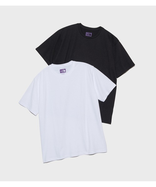 THE NORTH FACE PURPLE LABEL(ザ ノースフェイス パープルレーベル)の「【THE NORTH FACE PURPLE LABEL/ザノースフェイス】Pack Field Tee(Tシャツ/カットソー・メンズ・その他2/その他1/ブラック/ホワイト・M/L/XL)」の4枚目の写真