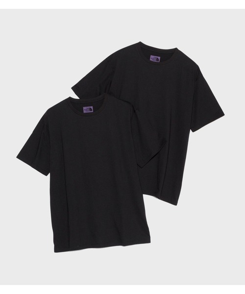 THE NORTH FACE PURPLE LABEL(ザ ノースフェイス パープルレーベル)の「【THE NORTH FACE PURPLE LABEL/ザノースフェイス】Pack Field Tee(Tシャツ/カットソー・メンズ・その他2/その他1/ブラック/ホワイト・M/L/XL)」の2枚目の写真