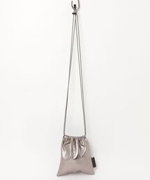 PATRICK STEPHAN（パトリックステファン）の「PATRICK STEPHAN/パトリックステファン/Leather drawstring bag 'square'/巾着バッグ ショルダーバッグ/244ABG04（ショルダーバッグ）」