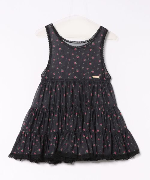Little sunny bite(リトルサニーバイト)の「littlesunnybite/リトルサニーバイト/original floral dress(ドレス・レディース・ピンク/ホワイト/ブラック・M/S)」の3枚目の写真