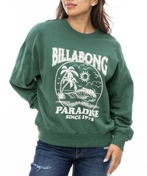 【BILLABONG/ビラボン】24AW FRESH TAKE KENDAL SWEAT/バックプリントクルーネックスウェットトレーナー