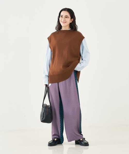 collex（コレックス）の「フロント切替バックギャザーシャツ（シャツ/ブラウス・レディース・ホワイト/イエロー/サックスブルー・フリー）」の12枚目の写真