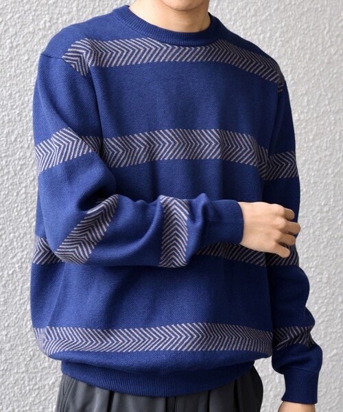 LION HEARTコットンセーター（フレアーデザインコットンニット）　Lサイズ セール】メッセージ刺繍ハートニット（ニット/セーター）｜callautia