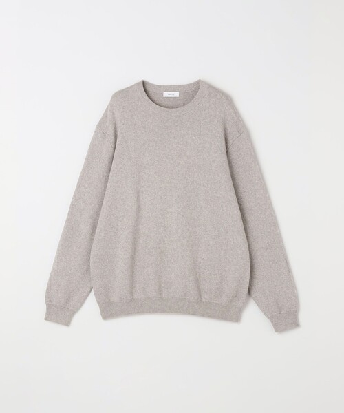 SHIPS any(シップス エニィ)の「〈手洗い可能〉コットン カシミヤ スウェットライク ニット 26AW◆(ニット/セーター・メンズ・レッド/ダークグレー/ネイビー/トップグレー/ブラック/グレー・SMALL/X-LARGE/LARGE/MEDIUM)」の16枚目の写真