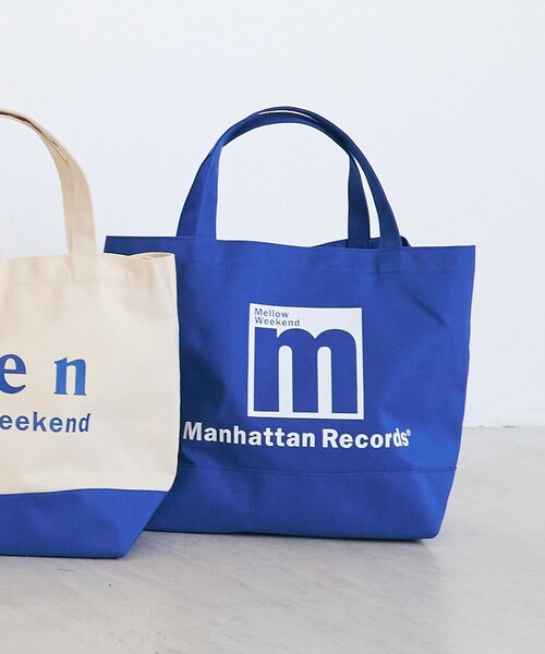 RECORDS 2WAYトートバッグ セール】ManhattanRecords（マンハッタンレコード）別注2WAYトート