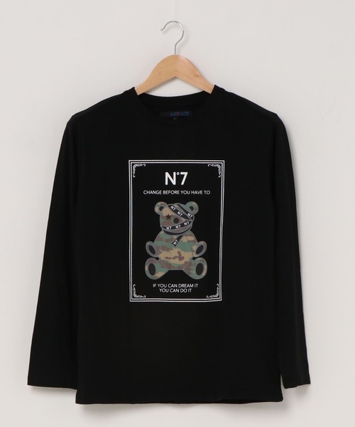ARCADE(アーケード)の「ロンT アメカジなど カジュアルロゴプリント(Tシャツ/カットソー・メンズ・ブラック系その他/ホワイト系その他/ワイン/ブラック系その他4/ホワイト系その他3/ホワイト系その他4/ブラック系その他3/チャコールグレー/グレー/ネイビー・LL/L/M)」の16枚目の写真