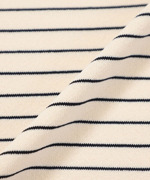 MACKINTOSH PHILOSOPHY(マッキントッシュ フィロソフィー)の「【25年秋冬モデル】Cleric Collar Knit ロングスリーブ(ニット/セーター・レディース・チャコールグレー/ホワイト系その他/ダークネイビー/ブラウン・38)」の8枚目の写真