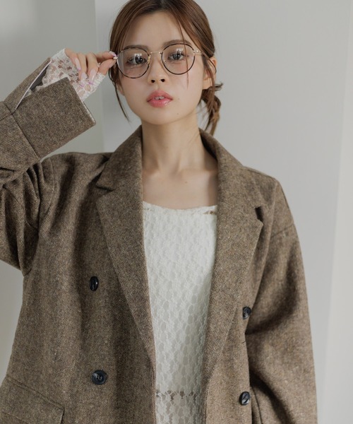 Dita Muaj.(ディータムアージュ)の「【2WAY仕様】カットレースシアーロンT/レイヤードにも◎(Tシャツ/カットソー・レディース・ブラック/ホワイト・FREE)」の10枚目の写真