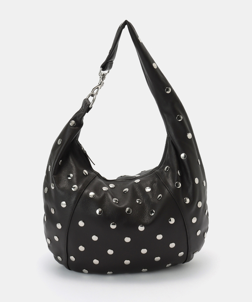 Gimaguas（ギマガス）の「Gimaguas / ギマガス STUDS BAG（ハンドバッグ・レディース・ホワイト/ブラウン・FREE）」の2枚目の写真