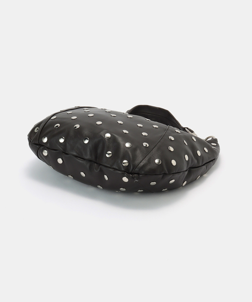 Gimaguas（ギマガス）の「Gimaguas / ギマガス STUDS BAG（ハンドバッグ・レディース・ホワイト/ブラウン・FREE）」の5枚目の写真