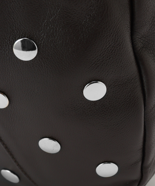 Gimaguas（ギマガス）の「Gimaguas / ギマガス STUDS BAG（ハンドバッグ・レディース・ホワイト/ブラウン・FREE）」の12枚目の写真