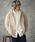 THEOREM�i�Z�I�����j�́umcg3726- Loop Yarn Cable Knit Shawl Cardigan �V���[���J�[�f�B�K��(TRM25-T046A)�i�J�[�f�B�K��/�{�����j�v�b�A�C�{���[