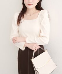 natural couture | 【WEB限定】テレコ２WAYプリンセスＴ(Tシャツ/カットソー)