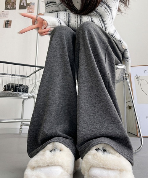 SallyLunn(サリーラン)の「スタイルアップマジックパンツ(その他パンツ・レディース・グレー/ブラック/アイボリー・LARGE/MEDIUM)」の3枚目の写真