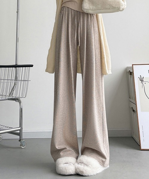 SallyLunn(サリーラン)の「スタイルアップマジックパンツ(その他パンツ・レディース・グレー/ブラック/アイボリー・LARGE/MEDIUM)」の1枚目の写真