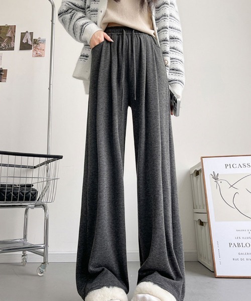 SallyLunn(サリーラン)の「スタイルアップマジックパンツ(その他パンツ・レディース・グレー/ブラック/アイボリー・LARGE/MEDIUM)」の5枚目の写真