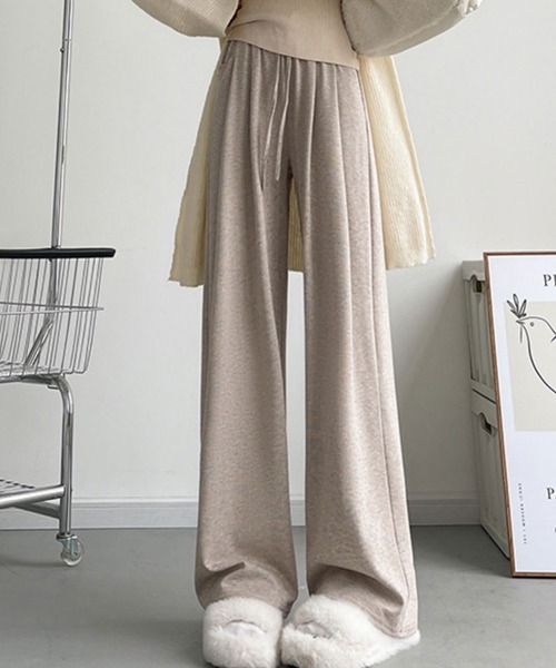 SallyLunn(サリーラン)の「スタイルアップマジックパンツ(その他パンツ・レディース・グレー/ブラック/アイボリー・LARGE/MEDIUM)」の6枚目の写真