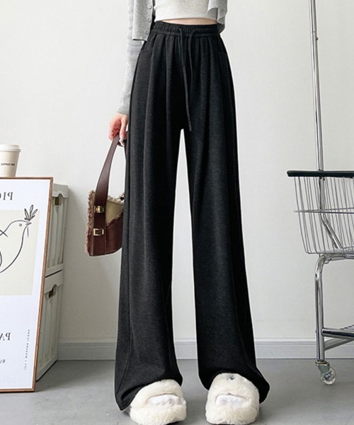 SallyLunn(サリーラン)の「スタイルアップマジックパンツ(その他パンツ・レディース・グレー/ブラック/アイボリー・LARGE/MEDIUM)」の8枚目の写真