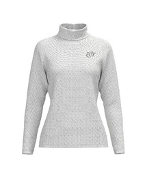 ZOY（ゾーイ）の「WOMEN マイクロZOYロゴプリント 長袖シャツ（シャツ/ブラウス・レディース）」