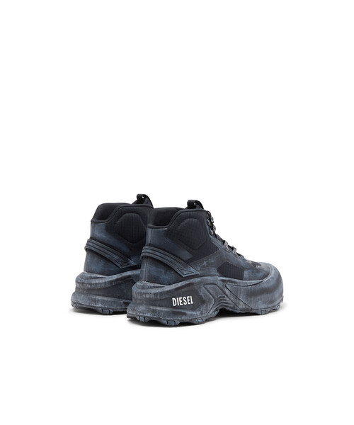 DIESEL（ディーゼル）の「メンズ スニーカー D-CAGE D-CAGE HIKING（スニーカー・メンズ・ブラウン×イエロー/ブラック・44/42/41/43/40/45）」の6枚目の写真