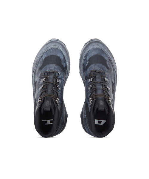 DIESEL（ディーゼル）の「メンズ スニーカー D-CAGE D-CAGE HIKING（スニーカー・メンズ・ブラウン×イエロー/ブラック・44/42/41/43/40/45）」の4枚目の写真