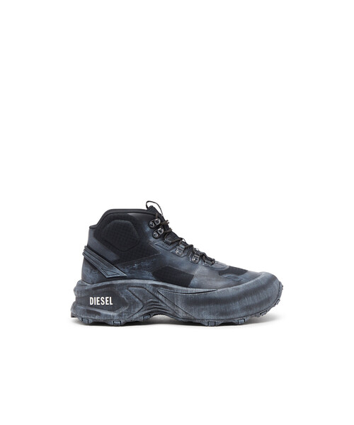 DIESEL（ディーゼル）の「メンズ スニーカー D-CAGE D-CAGE HIKING（スニーカー・メンズ・ブラウン×イエロー/ブラック・44/42/41/43/40/45）」の9枚目の写真