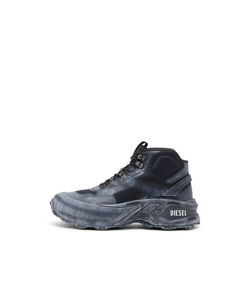 DIESEL（ディーゼル）の「メンズ スニーカー D-CAGE D-CAGE HIKING（スニーカー・メンズ・ブラウン×イエロー/ブラック・44/42/41/43/40/45）」の7枚目の写真