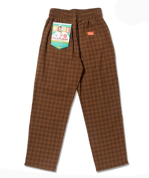 COOKMAN（クックマン）の「Cookman クックマン シェフパンツ Chef Pants Semiwide Light Tweed Scottish Tartan Brown（その他パンツ・メンズ・ブラウン・MEDIUM/LARGE）」の5枚目の写真