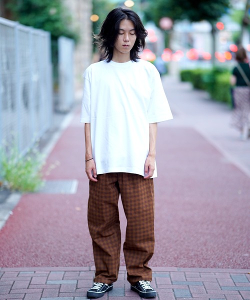 COOKMAN（クックマン）の「Cookman クックマン シェフパンツ Chef Pants Semiwide Light Tweed Scottish Tartan Brown（その他パンツ・メンズ・ブラウン・MEDIUM/LARGE）」の17枚目の写真