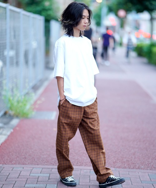 COOKMAN（クックマン）の「Cookman クックマン シェフパンツ Chef Pants Semiwide Light Tweed Scottish Tartan Brown（その他パンツ・メンズ・ブラウン・MEDIUM/LARGE）」の18枚目の写真