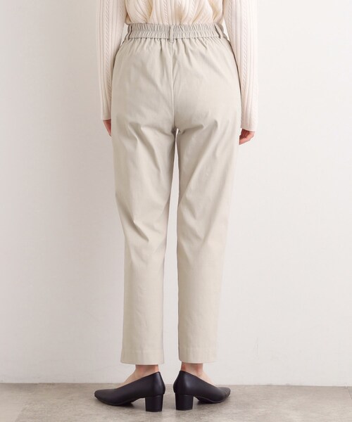 grove（グローブ）の「【選べる着丈/多機能】裏起毛ハイパーストレッチテーパードパンツ（その他パンツ・レディース・ナチュラル/ブラック/アイボリー系1/ダークブラウン系1・03/02/01/23/22/21/13/12/11/05/04）」の6枚目の写真