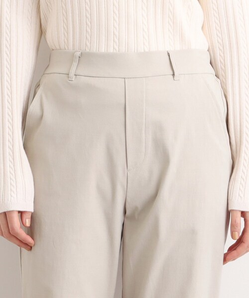 grove（グローブ）の「【選べる着丈/多機能】裏起毛ハイパーストレッチテーパードパンツ（その他パンツ・レディース・ナチュラル/ブラック/アイボリー系1/ダークブラウン系1・03/02/01/23/22/21/13/12/11/05/04）」の7枚目の写真