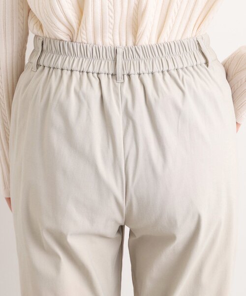 grove（グローブ）の「【選べる着丈/多機能】裏起毛ハイパーストレッチテーパードパンツ（その他パンツ・レディース・ナチュラル/ブラック/アイボリー系1/ダークブラウン系1・03/02/01/23/22/21/13/12/11/05/04）」の8枚目の写真