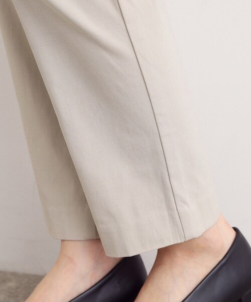 grove（グローブ）の「【選べる着丈/多機能】裏起毛ハイパーストレッチテーパードパンツ（その他パンツ・レディース・ナチュラル/ブラック/アイボリー系1/ダークブラウン系1・03/02/01/23/22/21/13/12/11/05/04）」の10枚目の写真