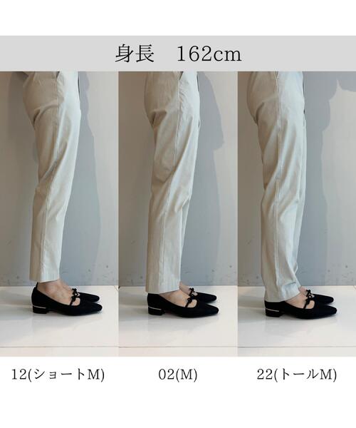 grove（グローブ）の「【選べる着丈/多機能】裏起毛ハイパーストレッチテーパードパンツ（その他パンツ・レディース・ナチュラル/ブラック/アイボリー系1/ダークブラウン系1・03/02/01/23/22/21/13/12/11/05/04）」の11枚目の写真